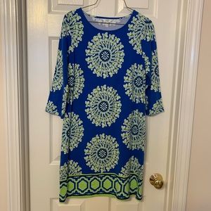 Crown & Ivy Lizard Print Knit Dress